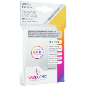 Gamegenic vnitřní matné obaly na hrací a sběratelské karty set 50ks