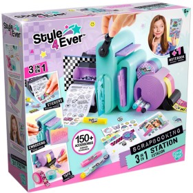 Style4Ever kreativní studio 3v1 pro vytvoření scrapbooku se samolepkami