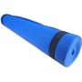 Fitness podložka Yoga 173x61cm na aerobic 4mm modrá na cvičení