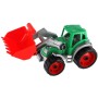 Traktor se lžící barevný nakladač na písek baby bagr volný chod 2 barvy