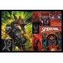 TREFL PUZZLE 2v1 Spiderman Ve dne v noci 41x28cm skládačka 400 dílků