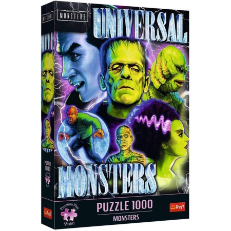 TREFL PUZZLE PREMIUM Monstra 48x68cm 1000 dílků