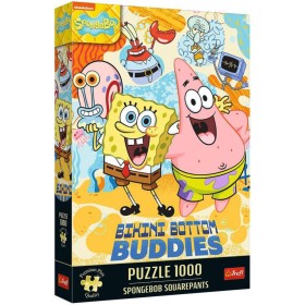 TREFL PUZZLE PREMIUM SpongeBob v bikinách 48x68cm 1000 dílků