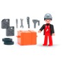 EFKO IGRÁČEK Automechanik povolání set figurka kloubová s doplňky