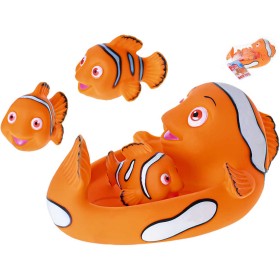 Ryba 20cm + 3 rybičky Mini Club baby sada do vany na koupání pro miminko
