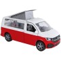 KIDS GLOBE Auto dodávka Volkswagen Camper 14cm zpětný chod kovový model