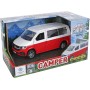 KIDS GLOBE Auto dodávka Volkswagen Camper 14cm zpětný chod kovový model