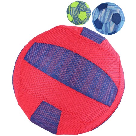 Míč Game Time soft textilní 23cm (fotbalový) 3 druhy v síťce