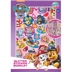 Samolepky třpytivé Tlapková patrola (Paw Patrol) set 8 archů