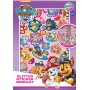 Samolepky třpytivé Tlapková patrola (Paw Patrol) set 8 archů