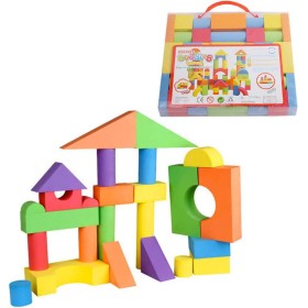 Stavebnice baby soft kostky barevné pěnové set 38ks pro miminko