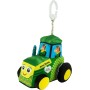 LAMAZE Traktor baby John Deere textilní závěsný s klipem pro miminko