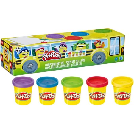 HASBRO PLAY-DOH Modelína baby barevná set 5 kelímků 567g