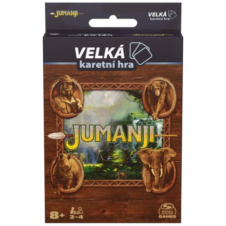 SPIN MASTER HRA Jumanji velká karetní hra *SPOLEČENSKÉ HRY*