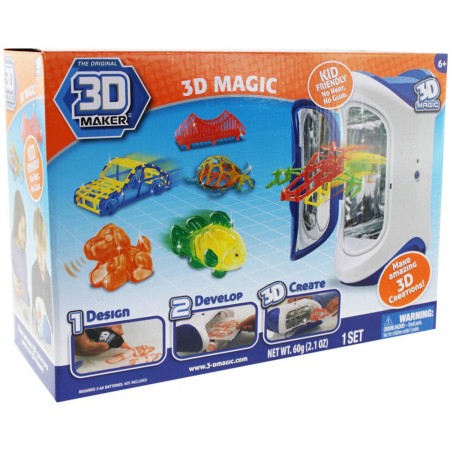 EP Line 3D Magic kreativní startovací sada trojrozměrné obrázky na baterie