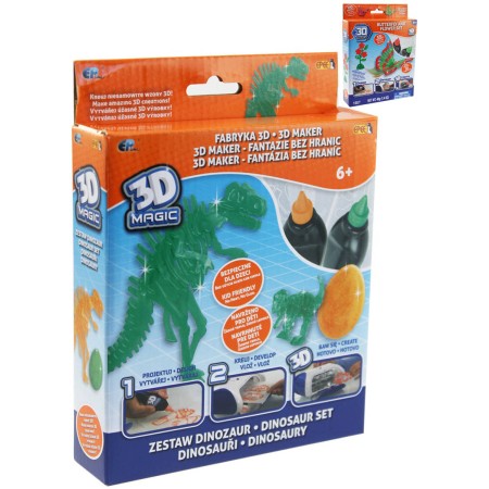 EP Line 3D Magic kreativní set trojrozměrné obrázky 2 druhy