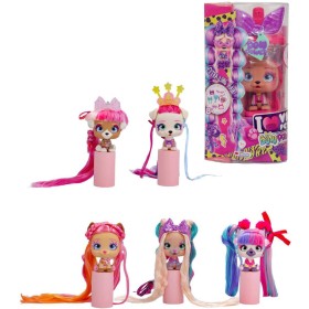 VIP PETS Bow Power herní kadeřnický set pejsek s doplňky 6 druhů