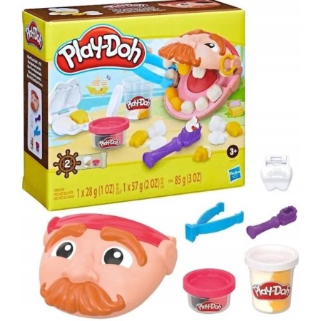 HASBRO PLAY-DOH Mini malý zubař herní set modelína s nástroji