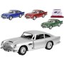 KINSMART Auto model 1:38 ASTON MARTIN DB5 kov PB 13cm 4 barvy