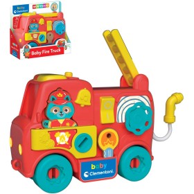 CLEMENTONI CLEMMY Baby hasičské montessori auto na baterie Světlo Zvuk