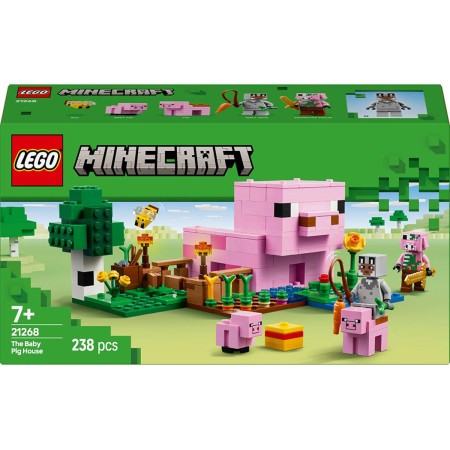 LEGO MINECRAFT Domeček prasátka 21268 STAVEBNICE