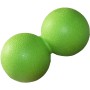 MERCO Míček masážní duální 6x12cm rehabilitační TPE zelený