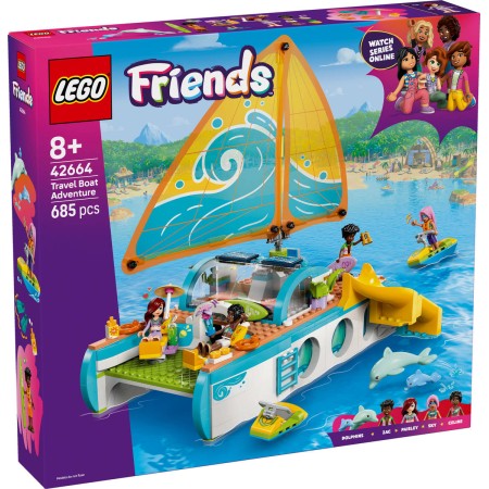 LEGO FRIENDS Dobrodružství na jachtě 42664 STAVEBNICE
