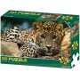 PUZZLE 3D Jaguár 31x23cm 100 dílků skládačka v krabici