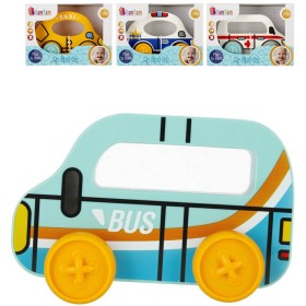 BAM BAM Baby moje první auto s úchytem policie/sanitka/autobus/taxi 4 druhy
