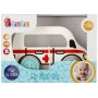 BAM BAM Baby moje první auto s úchytem policie/sanitka/autobus/taxi 4 druhy