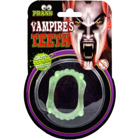KARNEVAL Zuby upíří ve tmě svítící upír *KARNEVALOVÝ DOPLNĚK*