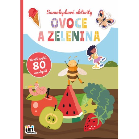 JIRI MODELS Samolepkové aktivity Ovooce a zelenina
