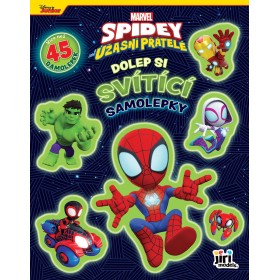 JIRI MODELS Dolep si svítící samolepky Spidey a jeho úžasní přátelé