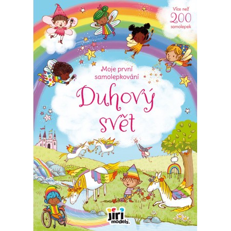 JIRI MODELS Moje první samolepkování 200+ Duhový svět