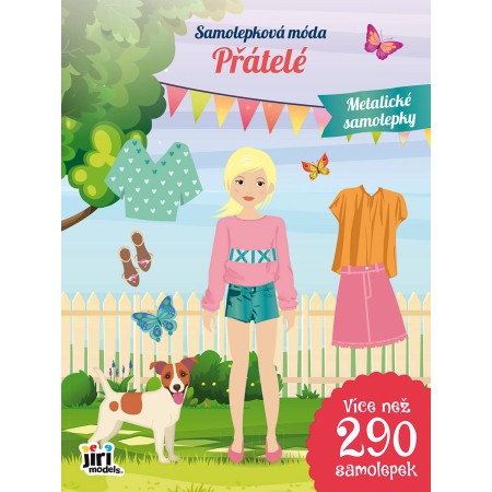JIRI MODELS Samolepková móda Přátelé 290 samolepek