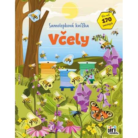 JIRI MODELS Samolepková knížka Včely 170+ samolepek