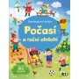 JIRI MODELS Samolepková knížka Počasí a roční období 180 samolepek