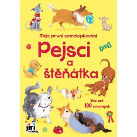 JIRI MODELS Moje první samolepkování 100+ Pejsci a štěňátka