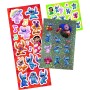 JIRI MODELS Samolepky Lilo a Stitch klasické / foliové / třpytivé set 3 archy