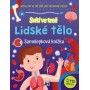 JIRI MODELS Knížka samolepková Lidské tělo svítí ve tmě