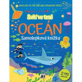 JIRI MODELS Knížka samolepková Oceán svítí ve tmě