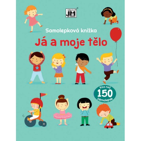 JIRI MODELS Samolepková knížka 150+ Já a moje tělo