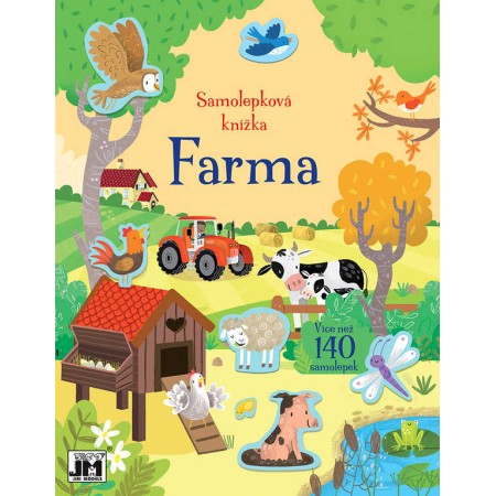 JIRI MODELS Samolepková knížka 140+ Farma