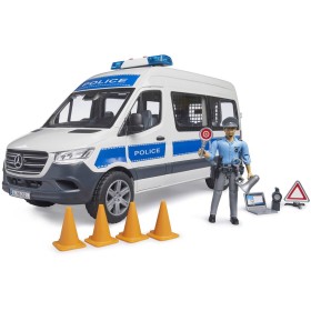 BRUDER 02683 Auto MB Sprinter dodávka Policie model 1:16 na baterie Světlo Zvuk