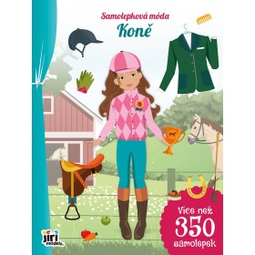 JIRI MODELS Samolepková móda Koně 350 samolepek