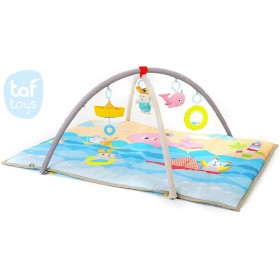 TAF TOYS Baby deka moře hrací koberec s hrazdou s aktivitami pro miminko