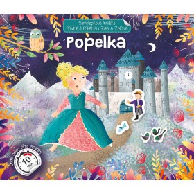 JIRI MODELS Povídej pohádku Popelka knížka samolepková