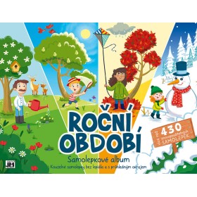 JIRI MODELS Album samolepky Roční období Bav se a nalepuj zas a znovu!