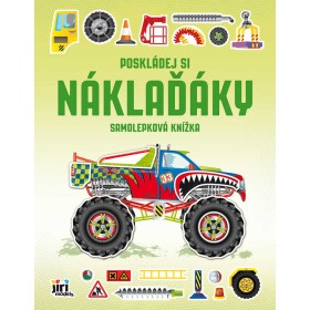 JIRI MODELS Poskládej si náklaďáky samolepková knížka