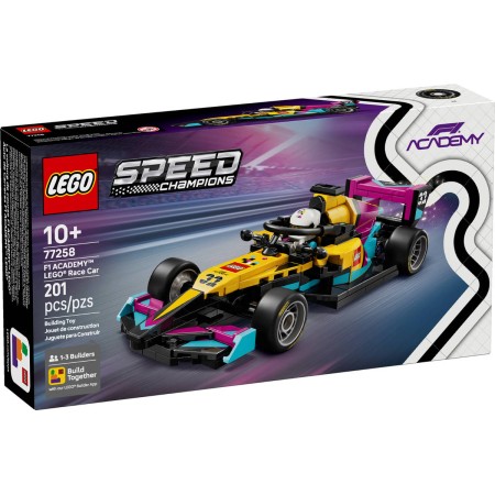 LEGO SPEED CHAMPIONS Závodní auto F1 Academy 77258 STAVEBNICE